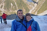 Alexandra & Quentin à Franz Josef glacier