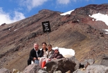 Philippe en famille - Tongariro