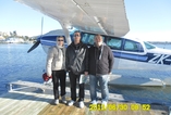 Survol des volcans en hydravion pour Laurence et sa famille 