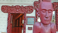 A l'entrée du Marae...