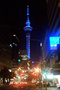 La skytower de nuit