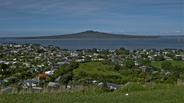 Rangitoto depuis le mont Victoria