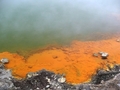 Vallee des volcans a Rotorua : Wai-o-Tapu : Detail de The Champagne Pool