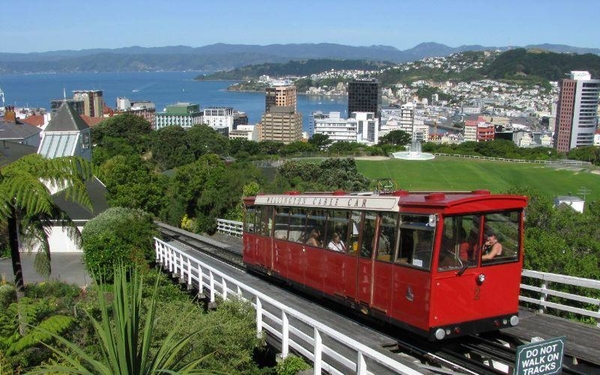 Cable Car a Wellington
