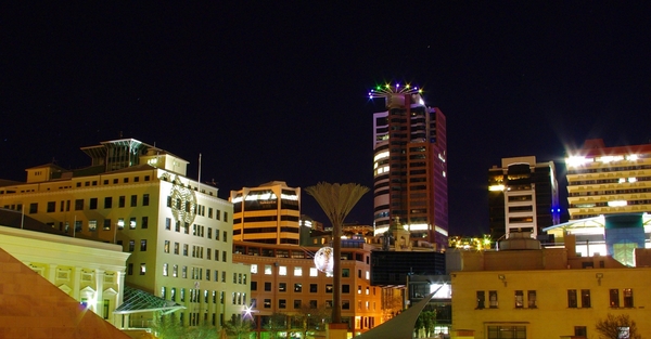 Civic Centre by night