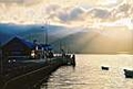 Le petit port d'Akaroa.