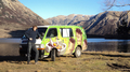 Paul avec son van dans l'île du sud