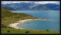 Plage au bord du lac Hawea