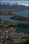 Queenstown, vue du haut de la "Gondola"