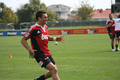 Dan Carter à l'entraînement