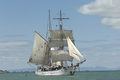 Vieux grément Soren Larsen à Auckland