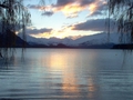 coucher de soleil Wanaka