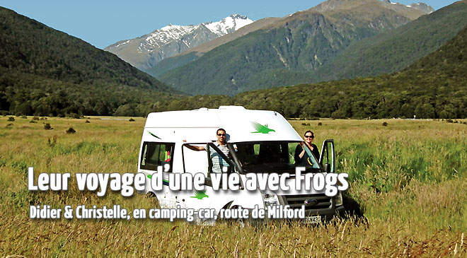 Voyage d'une vie en camping-car en Nouvelle-Zélande