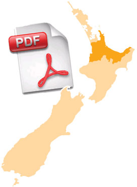 Région Waikato & Coromandel (PDF)