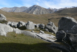 Castle Hill, sur la route d'Arthur's Pass