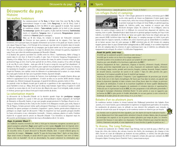Exemple de pages première partie