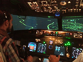 Simulation de vol Auckland