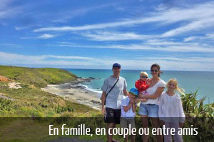 Itinéraires voiture et hébergements NZ