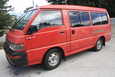 Van Mitsubishi L300 rouge