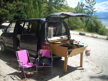 1991 Nissan caravan camper