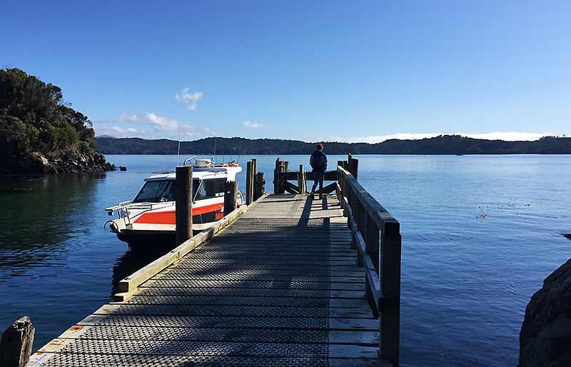Dock de Ulva Island