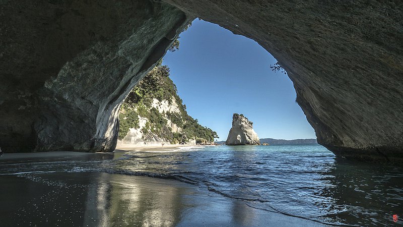 cathedral cove coromandel ile du nord nouvelle zelande