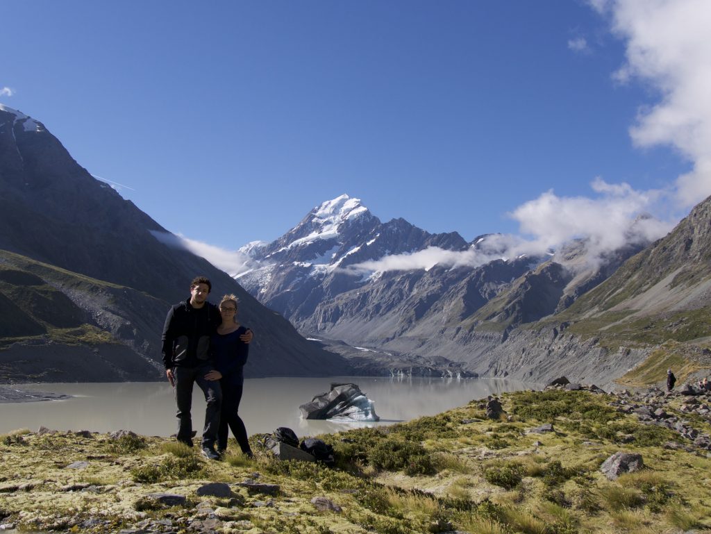randonnee au mont cook nouvelle zelande hooker valley 