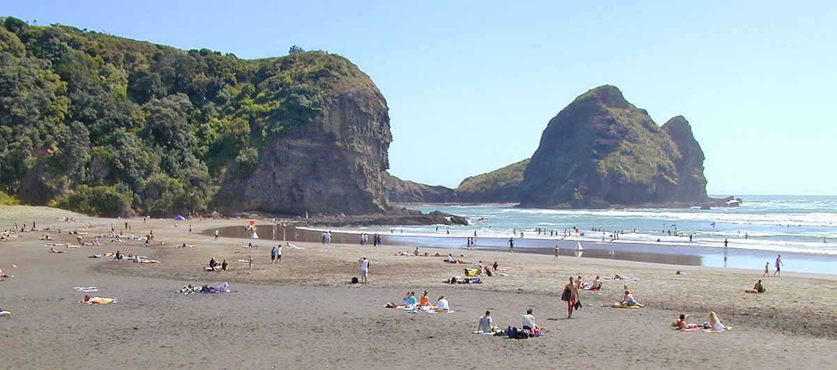 Plage de Piha