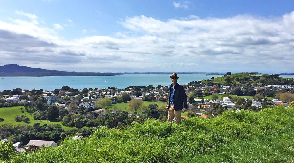 Balade au Mont Victoria à Auckland