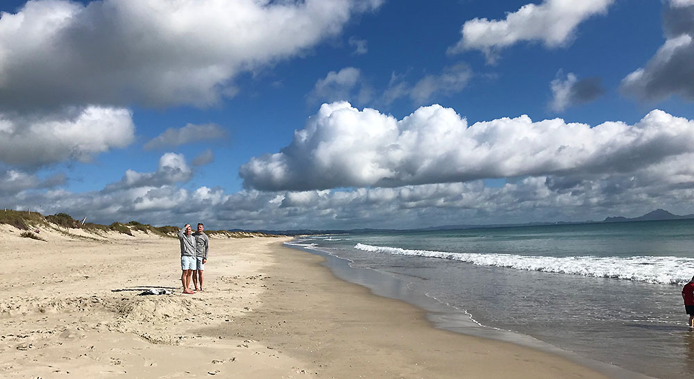 Plage de Waipu Cove 