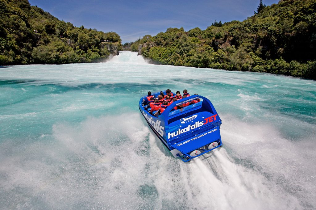 Actiivté Huka Jet à taupo