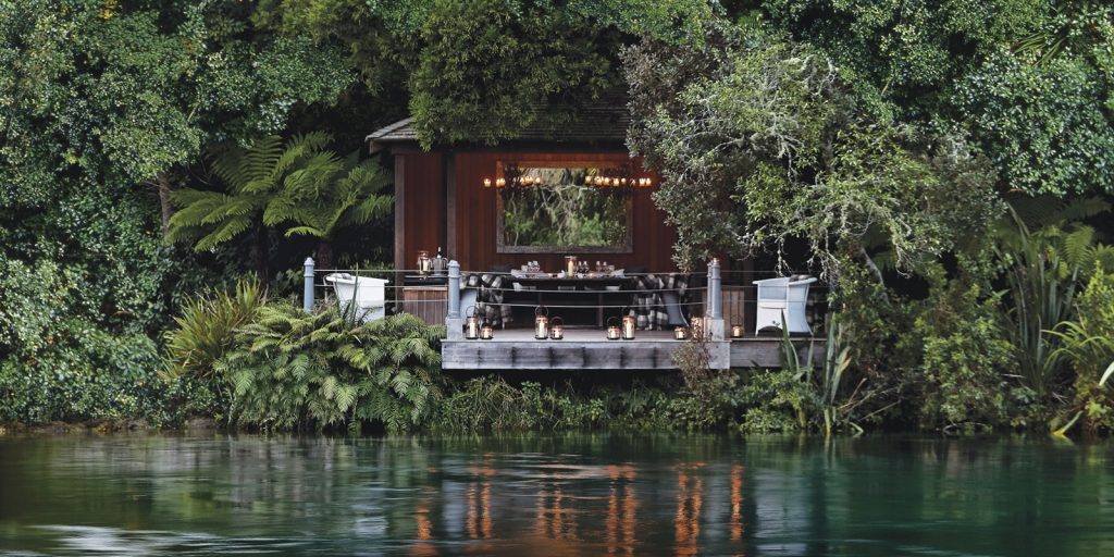 Huka lodge adresse d'exception Taupo hebergement nouvelle zelande