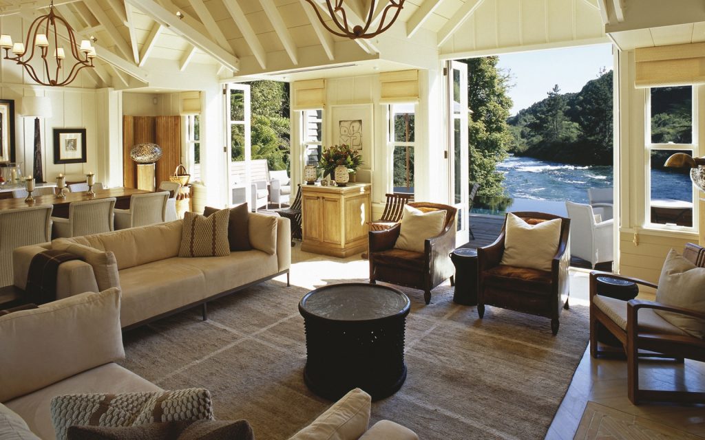 Huka Lodge - luxe en Nouvelle-Zélande