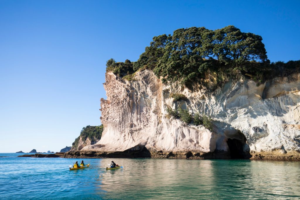 cathedral cove péninsule coromandel nouvelle zélande