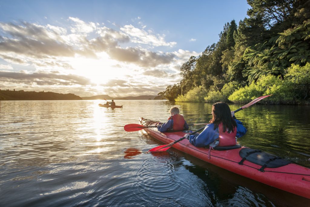 lacs région Rotorua