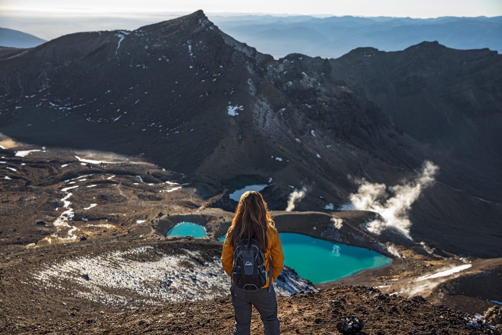 randonnée volcan nouvelle-zélande