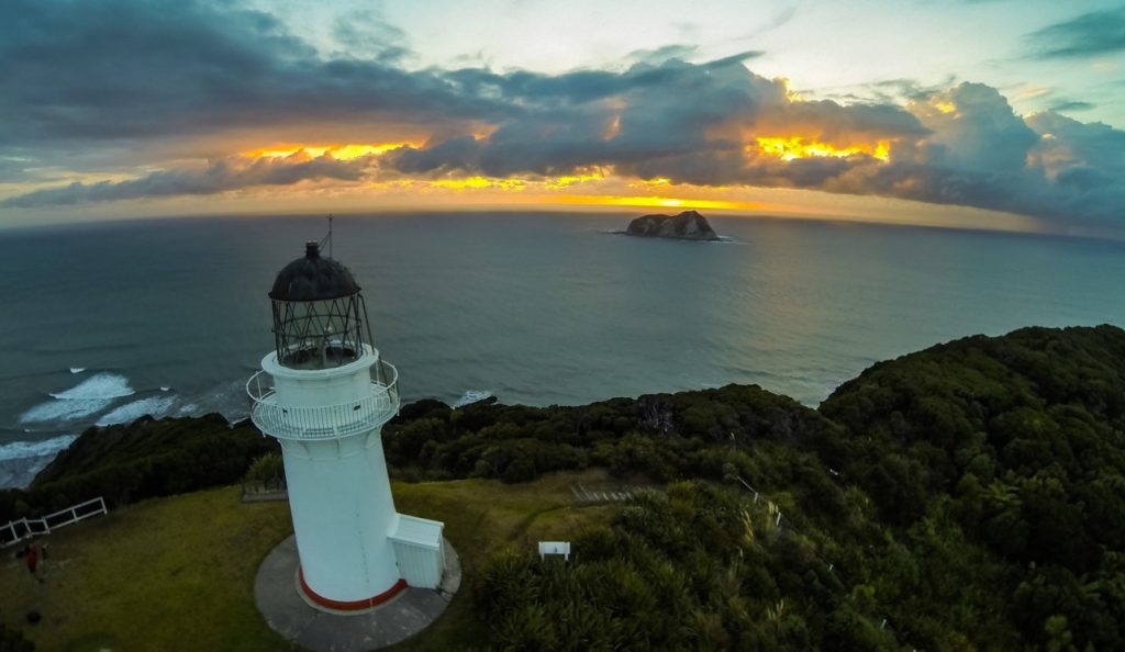 Est cape phare Gisborne ile du nord nouvelle zelande