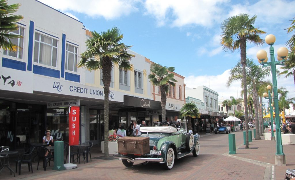 ville de napier Hawkes bay nouvelle zelande ile du nord art deco