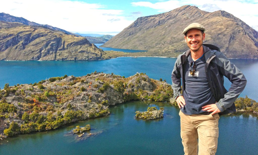 Panorama du lac Wanaka