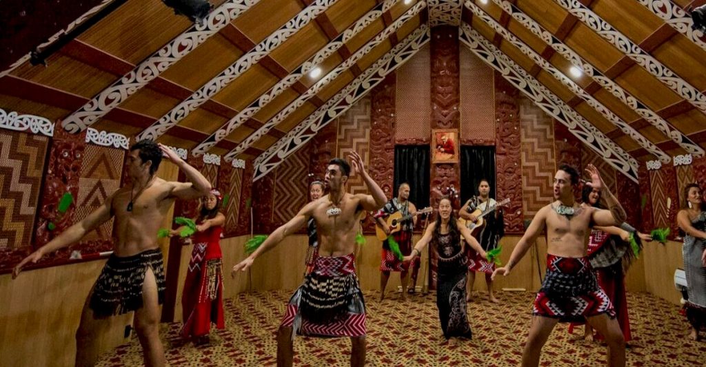 Spectacle maori à te Puia