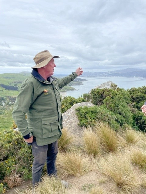Perry guide safari faune péninsule Otago