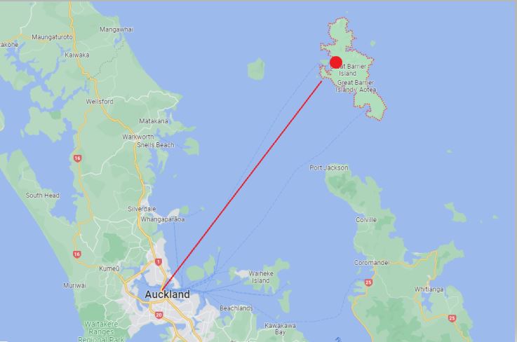 Carte marine Great Barrier