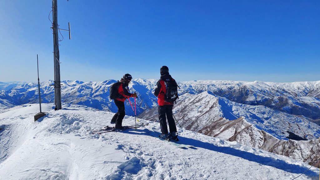 Skier en Nouvelle-Zélande