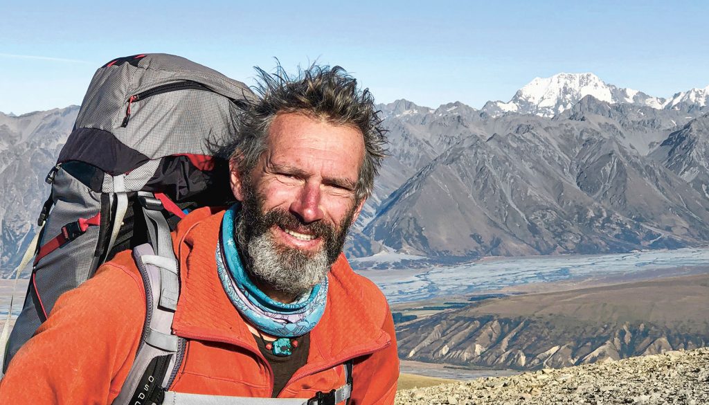Laurent Boiveau sur le Te Araroa