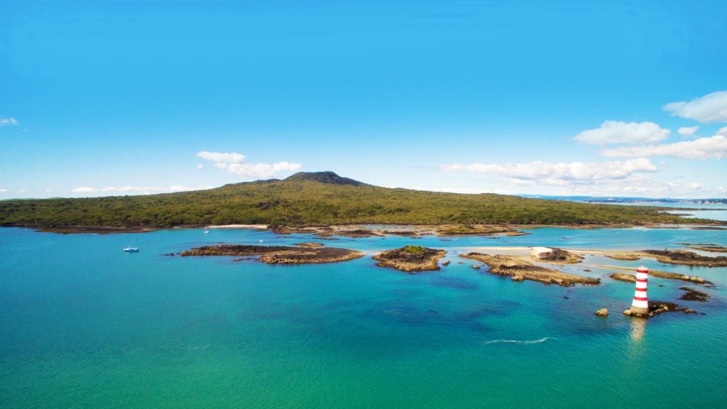 Volcan Rangitoto nouvelle zelande