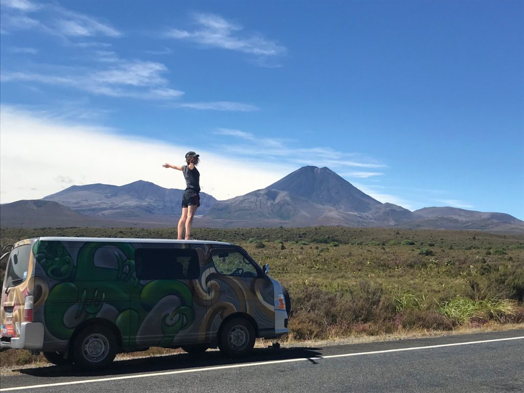 route de Nouvelle-Zélande, route du Tongariro, route panoramique, volcan