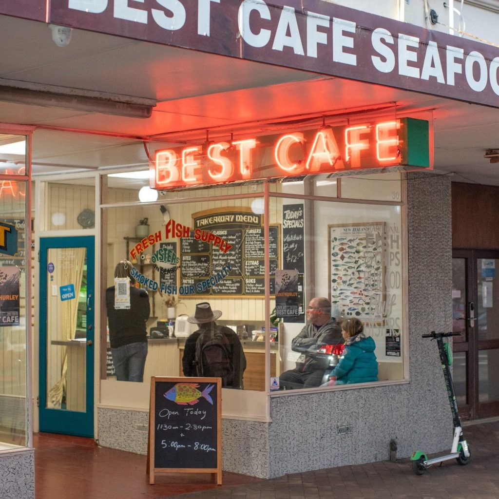 Fish and chips dunedin Best cafe poisson pane Nouvelle-Zelande poisson frit