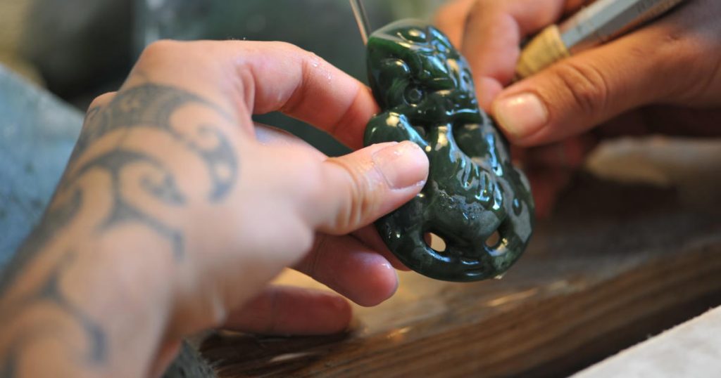 jade pounamu nouvelle zelande bijou