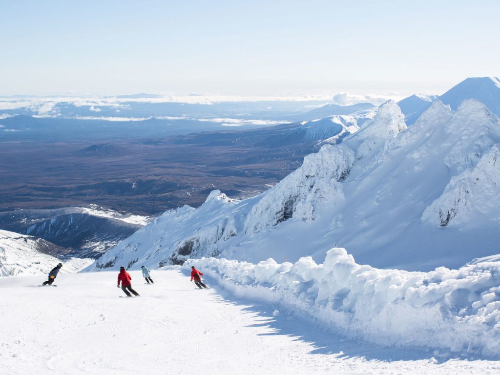 ski nouvelle-zelande Whakapapa ile du nord volcan