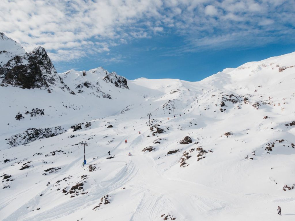 ski nouvelle-zelande turoa ile du nord volcan